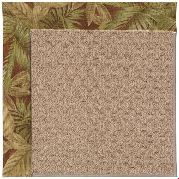 Capel Rugs Creative Concepts Grassy Mountain - Bahamian Breeze Cinnamon (875) Rectangle 5' x 8' Area Rug