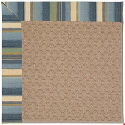 Capel Rugs Creative Concepts Grassy Mountain - Kalani Ocean (417) Rectangle 6' x 6' Area Rug