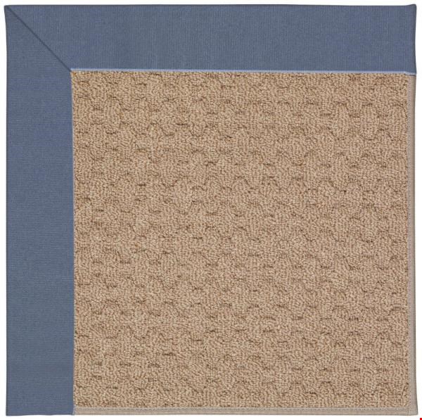 Capel Rugs Creative Concepts Grassy Mountain - Canvas Sapphire Blue (487) Rectangle 6' x 6' Area Rug