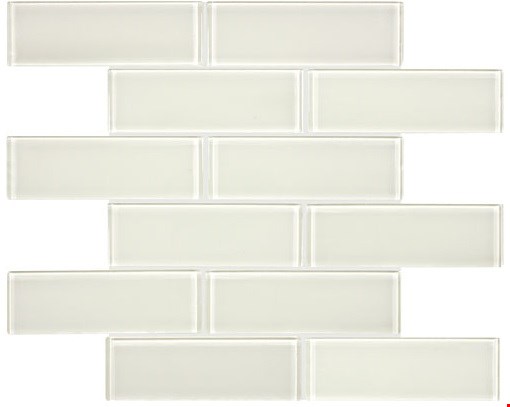 Anatolia Bliss Element Glass Mosaic 2" x 6" : Sand 35-042