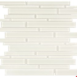 Anatolia Bliss Element Glass Mosaic Random Strip : Sand 35-062