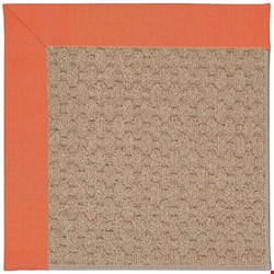 Capel Rugs Creative Concepts Grassy Mountain - Canvas Melon (817) Rectangle 7' x 9' Area Rug