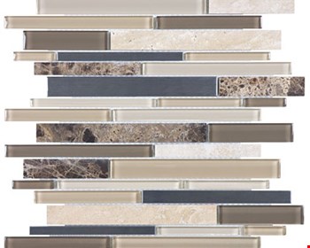 Bliss Fusion Glass Mosaic