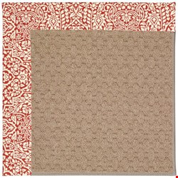 Capel Rugs Creative Concepts Grassy Mountain - Imogen Cherry (520) Rectangle 8' x 8' Area Rug