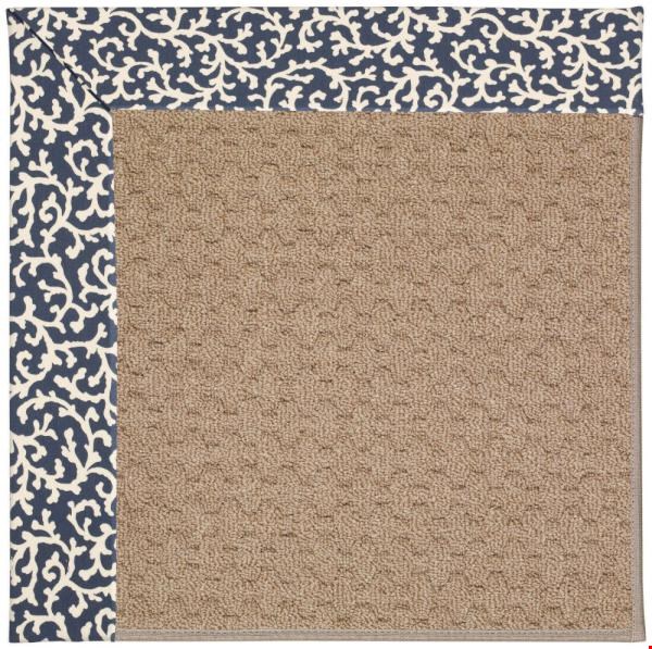 Capel Rugs Creative Concepts Grassy Mountain - Coral Cascade Navy (450) Rectangle 8' x 10' Area Rug