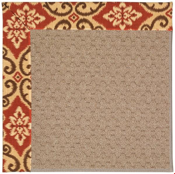 Capel Rugs Creative Concepts Grassy Mountain - Shoreham Brick (800) Rectangle 8' x 10' Area Rug