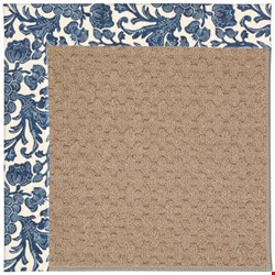 Capel Rugs Creative Concepts Grassy Mountain - Batik Indigo (415) Rectangle 10' x 10' Area Rug