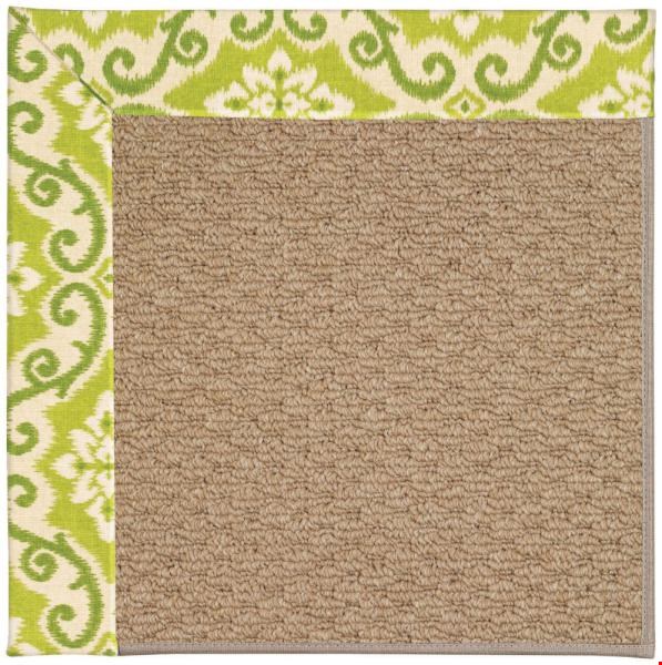 Capel Rugs Creative Concepts Raffia - Shoreham Kiwi (220) Octagon 4' x 4' Area Rug
