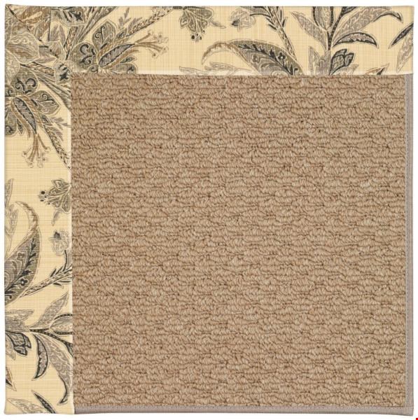 Capel Rugs Creative Concepts Raffia - Cayo Vista Graphic (315) Octagon 4' x 4' Area Rug