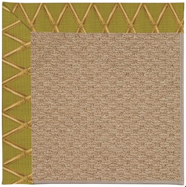 Capel Rugs Creative Concepts Raffia - Bamboo Tea Leaf (236) Octagon 6' x 6' Area Rug