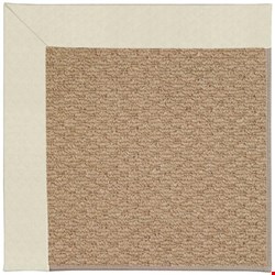Capel Rugs Creative Concepts Raffia - Canvas Sun Tile (612) Octagon 6' x 6' Area Rug