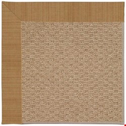 Capel Rugs Creative Concepts Raffia - Dupione Caramel (150) Octagon 8' x 8' Area Rug
