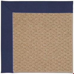 Capel Rugs Creative Concepts Raffia - Canvas Royal Navy (467) Octagon 12' x 12' Area Rug