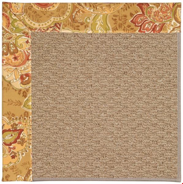 Capel Rugs Creative Concepts Raffia - Tuscan Vine Adobe (830) Octagon 12' x 12' Area Rug