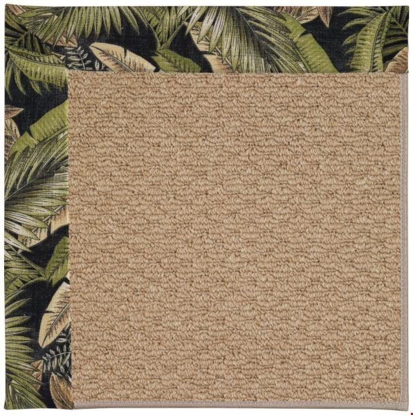 Capel Rugs Creative Concepts Raffia - Bahamian Breeze Coal (325) Runner 2' 6" x 10' Area Rug