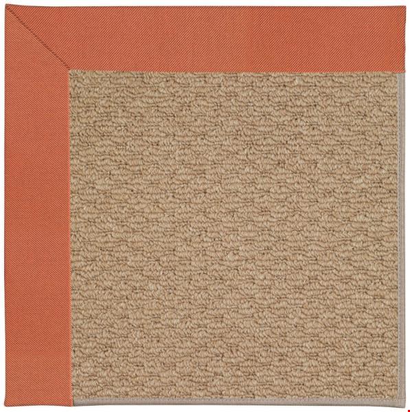 Capel Rugs Creative Concepts Raffia - Canvas Persimmon (847) Runner 2' 6" x 10' Area Rug