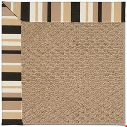 Capel Rugs Creative Concepts Raffia - Granite Stripe (335) Runner 2' 6