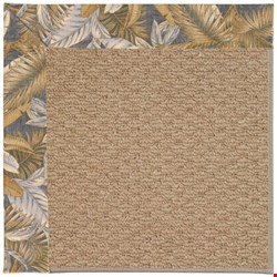 Capel Rugs Creative Concepts Raffia - Bahamian Breeze Ocean (420) Runner 2' 6