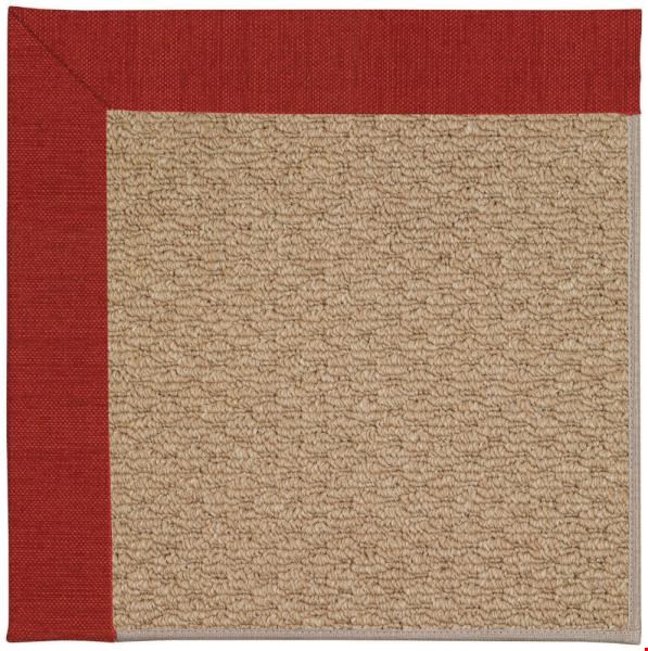 Capel Rugs Creative Concepts Raffia - Canvas Cherry (537) Runner 2' 6" x 12' Area Rug