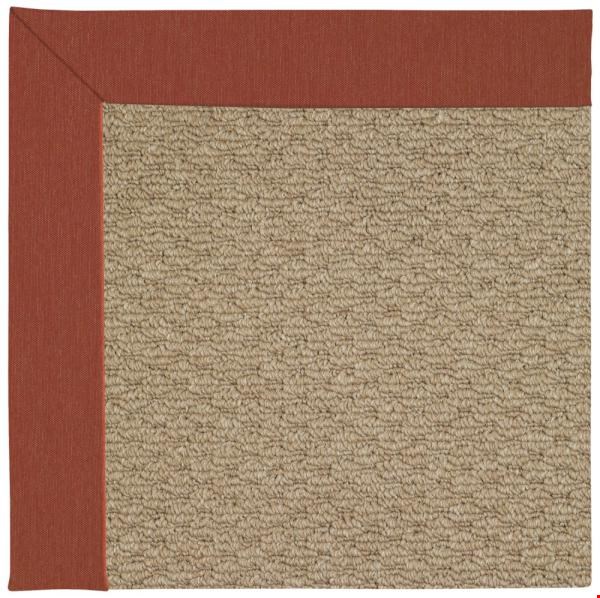 Capel Rugs Creative Concepts Raffia - Canvas Brick (850) Runner 2' 6" x 12' Area Rug