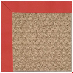 Capel Rugs Creative Concepts Raffia - Canvas Paprika (517) Rectangle 4' x 4' Area Rug
