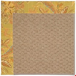 Capel Rugs Creative Concepts Raffia - Cayo Vista Tea Leaf (210) Rectangle 4' x 6' Area Rug