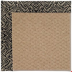 Capel Rugs Creative Concepts Raffia - Wild Thing Onyx (396) Rectangle 4' x 6' Area Rug