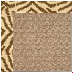 Capel Rugs Creative Concepts Raffia - Couture King Chestnut (756) Rectangle 4' x 6' Area Rug
