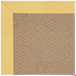 Capel Rugs Creative Concepts Raffia - Canvas Canary (137) Rectangle 6' x 6' Area Rug