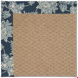 Capel Rugs Creative Concepts Raffia - Bandana Indigo (465) Rectangle 8' x 8' Area Rug