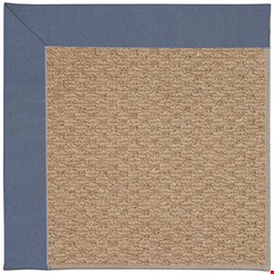 Capel Rugs Creative Concepts Raffia - Canvas Sapphire Blue (487) Rectangle 8' x 8' Area Rug