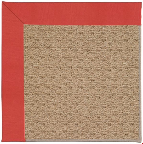 Capel Rugs Creative Concepts Raffia - Canvas Paprika (517) Rectangle 8' x 8' Area Rug
