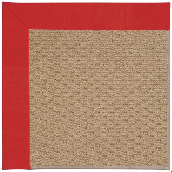 Capel Rugs Creative Concepts Raffia - Canvas Jockey Red (527) Rectangle 8' x 8' Area Rug
