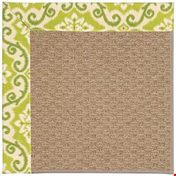 Capel Rugs Creative Concepts Raffia - Shoreham Kiwi (220) Rectangle 8' x 10' Area Rug