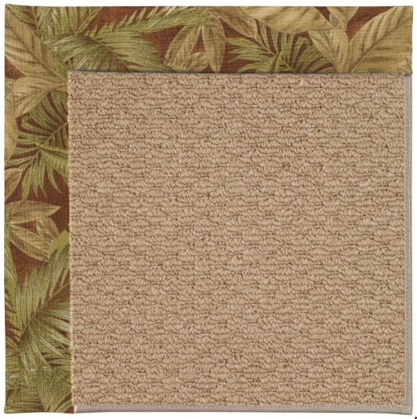 Capel Rugs Creative Concepts Raffia - Bahamian Breeze Cinnamon (875) Rectangle 8' x 10' Area Rug