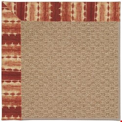 Capel Rugs Creative Concepts Raffia - Java Journey Henna (580) Rectangle 9' x 12' Area Rug