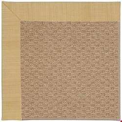 Capel Rugs Creative Concepts Raffia - Dupione Bamboo (100) Rectangle 10' x 10' Area Rug
