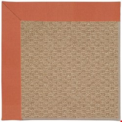 Capel Rugs Creative Concepts Raffia - Canvas Persimmon (847) Rectangle 10' x 14' Area Rug
