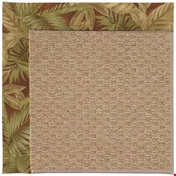 Capel Rugs Creative Concepts Raffia - Bahamian Breeze Cinnamon (875) Rectangle 10' x 14' Area Rug