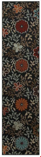 Oriental Weavers Adrienne Midnight (A3762D058229ST) Runner 1'10" x 7'6" Area Rug