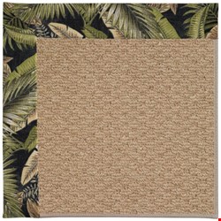 Capel Rugs Creative Concepts Raffia - Bahamian Breeze Coal (325) Rectangle 12' x 15' Area Rug