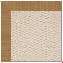Capel Rugs Creative Concepts White Wicker - Dupione Caramel (150) Octagon 6' x 6' Area Rug