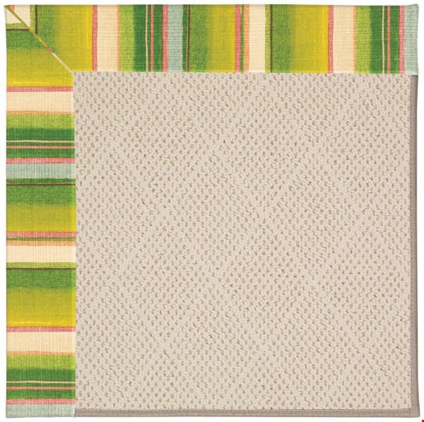 Capel Rugs Creative Concepts White Wicker - Kalani Fresco (239) Octagon 6' x 6' Area Rug
