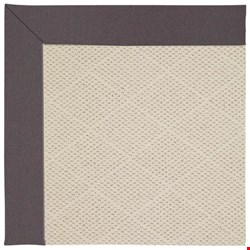 Capel Rugs Creative Concepts White Wicker - Fife Plum (470) Octagon 6' x 6' Area Rug