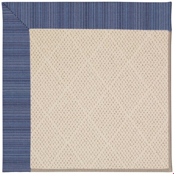 Capel Rugs Creative Concepts White Wicker - Vierra Navy (455) Octagon 8' x 8' Area Rug