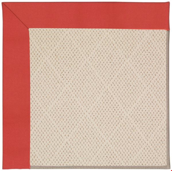 Capel Rugs Creative Concepts White Wicker - Canvas Paprika (517) Octagon 8' x 8' Area Rug