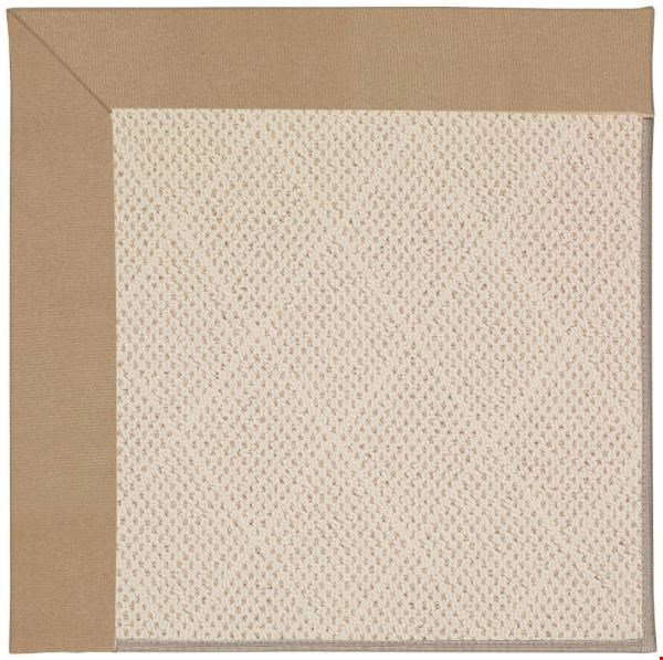 Capel Rugs Creative Concepts White Wicker - Canvas Camel (727) Octagon 8' x 8' Area Rug
