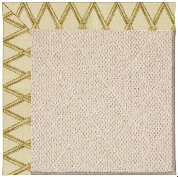 Capel Rugs Creative Concepts White Wicker - Bamboo Rattan (706) Octagon 10' x 10' Area Rug