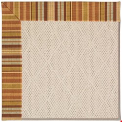 Capel Rugs Creative Concepts White Wicker - Vera Cruz Samba (735) Octagon 10' x 10' Area Rug