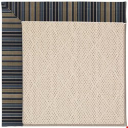 Capel Rugs Creative Concepts White Wicker - Vera Cruz Ocean (445) Octagon 12' x 12' Area Rug